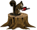 Tree Squirrel logo Full Color